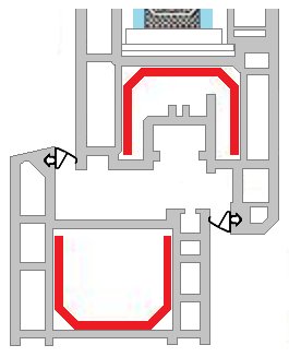 Уплотнители окон ДОБРОПЛАСТ КГ-5А