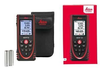 Лазерный дальномер LEICA Disto X3 + адаптер + штатив