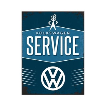 Volkswagen Service Ностальгический магнит 14329