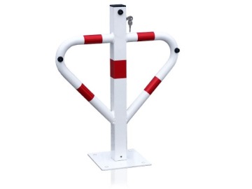 фото thumb №1, Блокування паркувальна трикутник білий складна