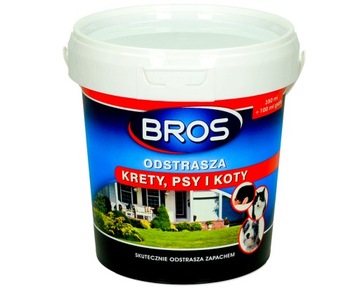 Odstraszacz psów kotów kretów Bros 450ml