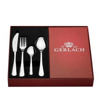 GERLACH CELESTIA СТОЛОВЫЕ ПРИБОРЫ 98 EL GLOSS BOX 18 ШТ.