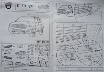 СВЕТОДИОДНЫЕ ДНЕВНЫЕ ХОДОВЫЕ ОГНИ DACIA DUSTER DRL