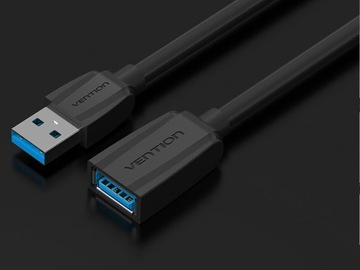 Удлинительный кабель VENTION USB A 3.0 OFC Экранированный! 0,5 м