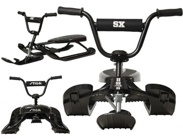 Спортивные лыжи STIGA SNOWRACER SX PRO с втягивающим механизмом