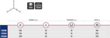 ZASUWA ALTANA SPRĘŻYNOWA FURTKA 260 MM MARK