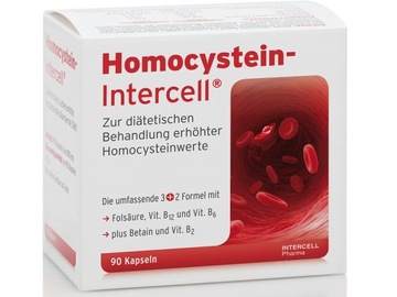 Intercell HOMOCYSTEIN Гомоцистеин, B12, 90 капсул