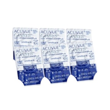 Линзы ACUVUE OASYS Hydraclear Plus BC 8.8 6 шт.