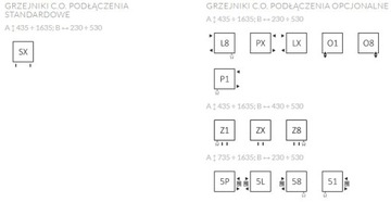 Белый радиатор для ванной комнаты MIKE 103 x 53, мощность 560 Вт