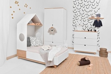 Bellamy Nomi Bookcase House 2в1 молодежная мебель