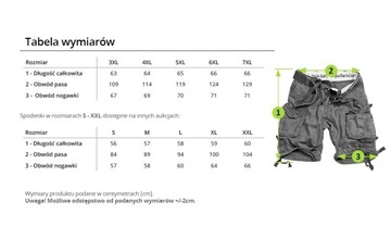 Шорты карго Surplus M65 DIVISION 5XL