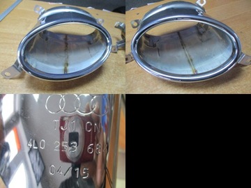 Наконечник выхлоп audi q7 w12 4l0253684 новая фото №1