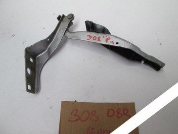 Петля кришки праві peugeot 308 1.6 hdi 08r фото №1