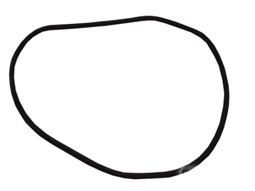 Ap прокладка дверь левый зад 6r6867911b polo 6r 6c фото №1