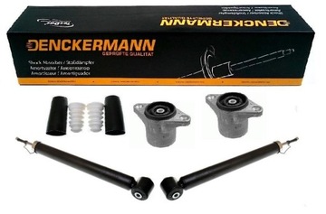 Амортизатори захисні накладки подушки audi a3 зад kpl фото №1