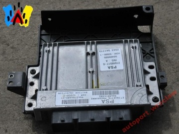 Компьютер блок управления citroen c5 9643786680 вроцлав фото №1