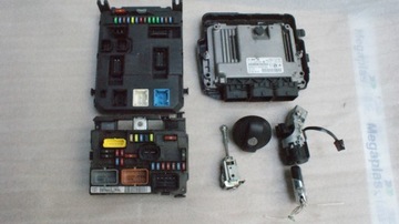 Citroen ds3 1.6 ehdi комп'ютер замок запалювання набір фото №1