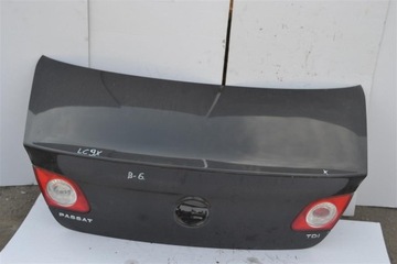 Vw passat b6 крышка багажника задняя lc9x sedan фото №1