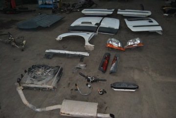 Renault kangoo i 1 дверь передние левая белый фото №1