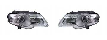 Фара лампа перед vw passat b6 2005- комплект фото №1