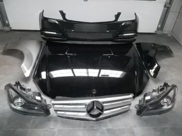 MERCEDES C класс 204 Купе W204 Капот перед целый