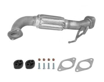 volvo S40 V50 1.6d труба центральная соединение гибкие