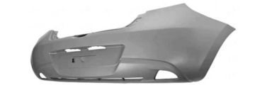 бампер задний mazda 2 '07-'10