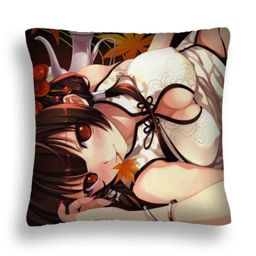 Подушка manga 31 брюнетка цветок orientu hentai, фото