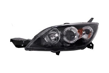 New headlight mazda 03 - 09 hatchback left, фото