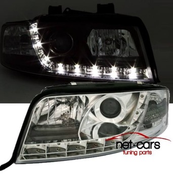 Фонаря рефлекторы audi a6 c5 97-01 dayline led подсветка c, фото