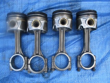Piston connecting rod vw golf vii audi a3 skoda 2. 0tdi, фото