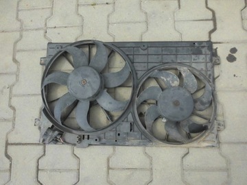 Passat b6 1.9 tdi radiator fans 1k0121207t, фото