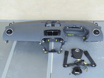 Plank panel torpedo airbag meriva b 2014 englishman, фото