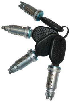 Set locks door cores fiat ducato 02-06, фото