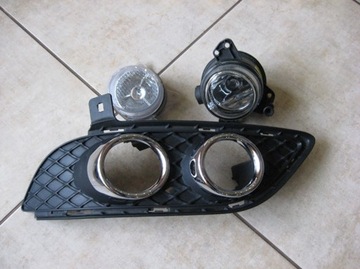 Fog light - led backlight - lattice - mercedes b class - w246!, фото