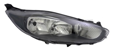 Ford fiesta mk7 13 - 17 рестайлинг новая фара черный правый, фото