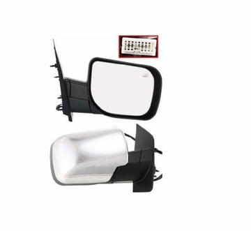 Infiniti qx56 2004- mirror chrome right heating, фото