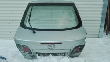 Glass mazda 6 2002-2006 hatchback ass back в lid blocking, фото