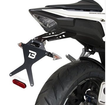 Каркас кронштейн номерного знака barracuda honda cbr 500 r 16, фото