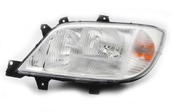 Mercedes sprinter 00 - 03 headlight front headlight left new, фото