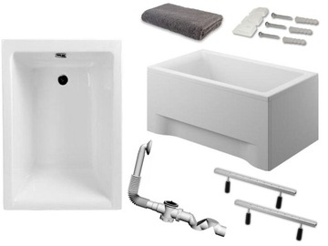 Trough capri 100x70 siphon hull | guarantee. 15 years, фото