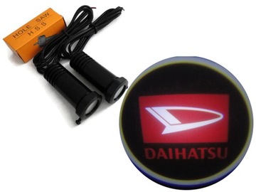 Приветствующий свет лого daihatsu super мощность 2x7w, фото