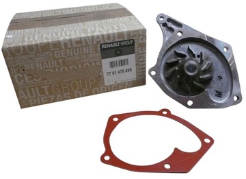 Renault nissan original 7701476496 water pump 1.5 dci original, фото