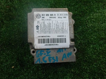 Контроллер датчик подушка безопасности 1k0909605r vw golf v, фото