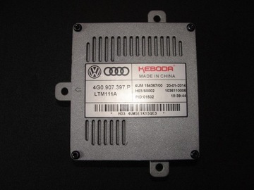 Блок розжига блок led подсветка 4g0 4g0907397p audi a3 a6, фото