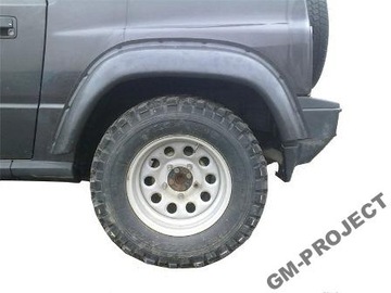 Расширения подкрылка 10cm patrol lj land rover zmot, фото