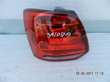 Vw polo 6c0 14 - ліхтар задній лівий бік 6c0945095f, фото