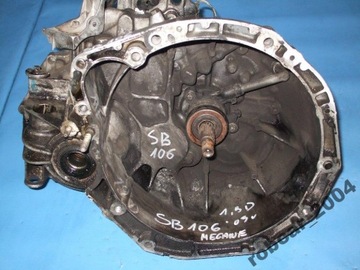 Gearbox megane scenic 1.9 dci nd0001, фото