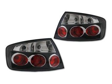 Фонарь задний комплект peugeot 407 седан black черный lexus тюнинг, фото