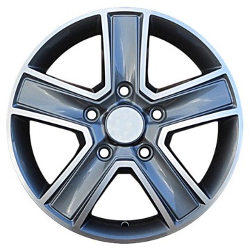 Aluminum disks 16 bus renault trafic 1250kg, фото
